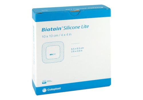 BIATAIN Silicone Lite Schaumverband 10x10 cm – PZN 11367175 (PZN 11367175)