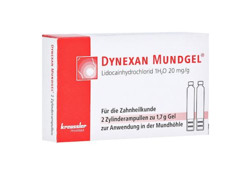 DYNEXAN Mundgel Zylinderampullen – PZN 11559816 (PZN 11559816)