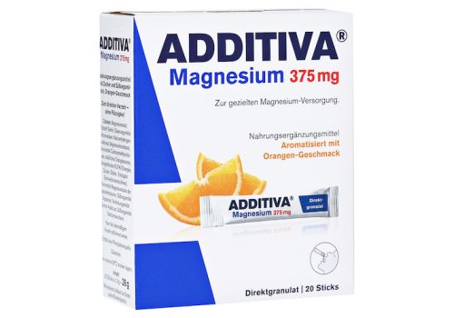 Additiva Magnesium 375 mg Sticks Orange – PZN 10946706 (PZN 10946706)