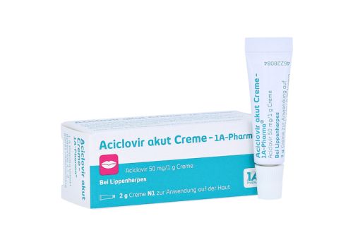 Aciclovir akut Creme-1A Pharma – PZN 01664245 (PZN 01664245)