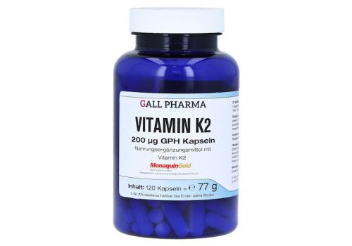 VITAMIN K2 200 µg GPH Kapseln – PZN 13251241 (PZN 13251241)