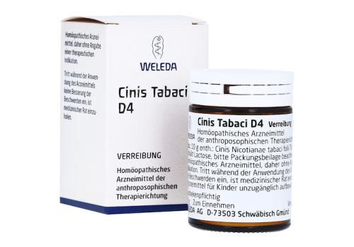 CINIS TABACI D 4 Trituration – PZN 07028131 (PZN 07028131)