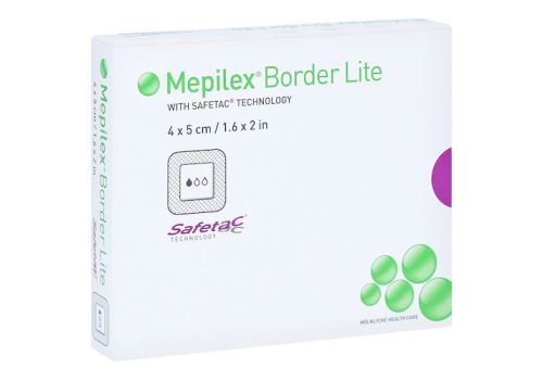 MEPILEX Border Lite Schaumverb.4x5 cm steril – PZN 05868335 (PZN 05868335)