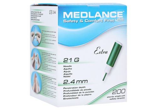 MEDLANCE plus Extra Sicherheitslanzetten 21 G – PZN 01131537 (PZN 01131537)