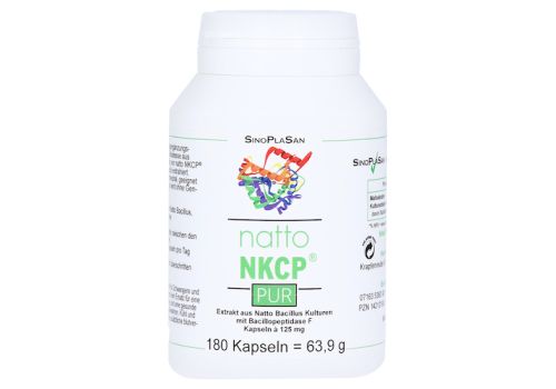 NATTO NKCP PUR 125 mg Kapseln – PZN 14210190 (PZN 14210190)