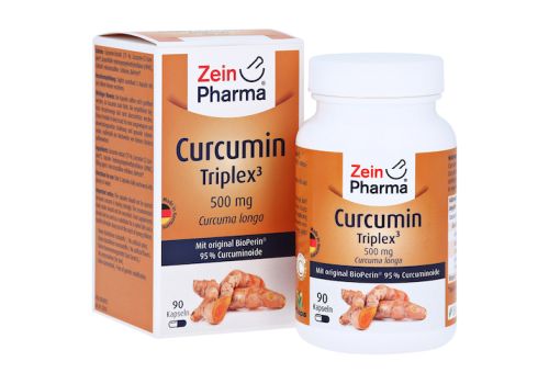 Curcumin-Triplex3 500 mg/Kapsel 95% Curcumi + Bio Perin – PZN 08768953 (PZN 08768953)