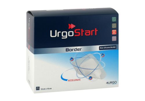 URGOSTART Border 10x10 cm Schaumstoffwundverband – PZN 11000865 (PZN 11000865)