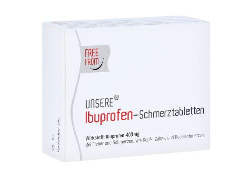 Unsere Ibuprofen-Schmerztabletten – PZN 14001977 (PZN 14001977)