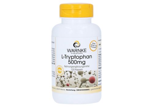 L-TRYPTOPHAN 500 mg Kapseln – PZN 13835172 (PZN 13835172)