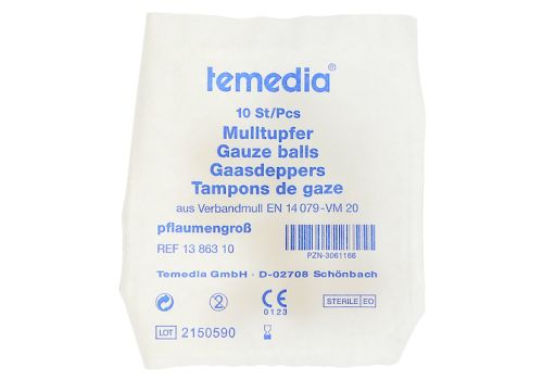 MULLTUPFER pflaumengroß steril – PZN 03061166 (PZN 03061166)