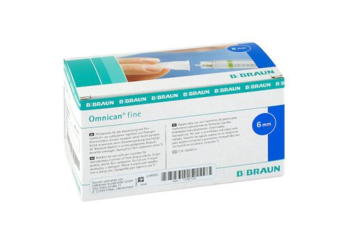 OMNICAN fine Pen Kanüle 31 G 0,25x6 mm – PZN 11587103 (PZN 11587103)