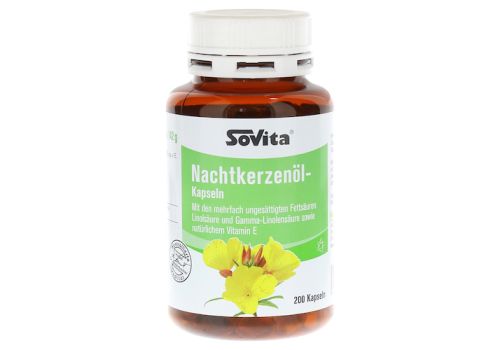 SOVITA Nachtkerzenöl Kapseln – PZN 06904317 (PZN 06904317)