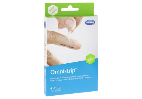 OMNISTRIP Wundnahtstreifen 6x76 mm – PZN 11126365 (PZN 11126365)