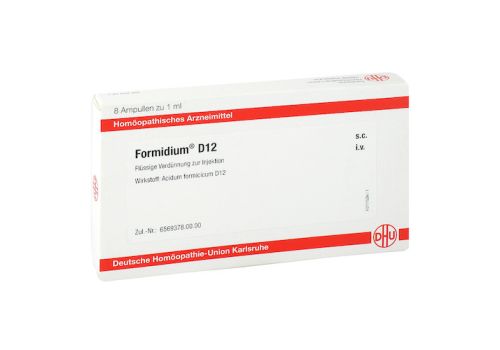 FORMIDIUM D 12 Ampullen – PZN 11705962 (PZN 11705962)