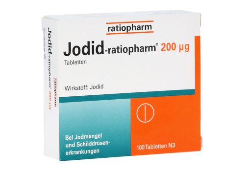 Jodid-ratiopharm 200µg – PZN 04620018 (PZN 04620018)