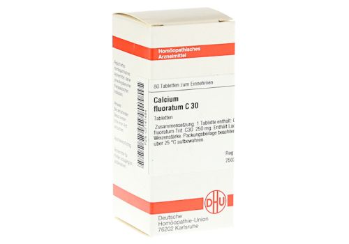 CALCIUM FLUORATUM C 30 Tabletten – PZN 07141494 (PZN 07141494)