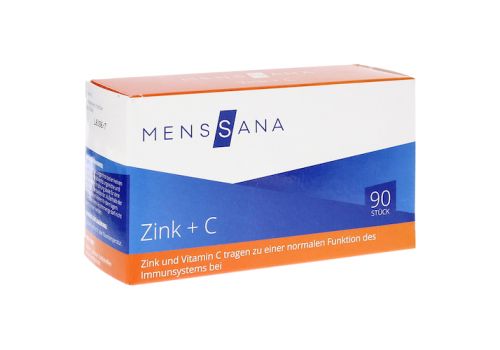 ZINK+C MensSana Lutschtabletten – PZN 12354660 (PZN 12354660)