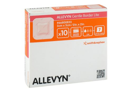 ALLEVYN Gentle Border Lite 5x5 cm Schaumverb. – PZN 11691763 (PZN 11691763)