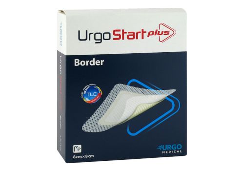 URGOSTART Plus Border 8x8 cm Wundverband – PZN 12898880 (PZN 12898880)