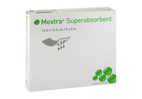 MEXTRA Superabsorbent Verband 12,5x12,5 cm – PZN 14063636 (PZN 14063636)