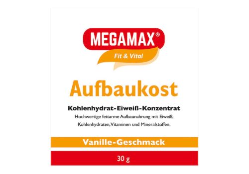 MEGAMAX Aufbaukost Vanille Pulver – PZN 12896177 (PZN 12896177)