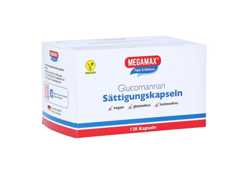 MEGAMAX Sättigungskapseln Glucomannan – PZN 10267164 (PZN 10267164)