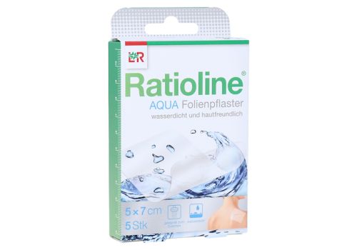 RATIOLINE aqua Duschpflaster 5x7 cm – PZN 01805409 (PZN 01805409)