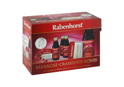 RABENHORST Mannose-Cranberry Kombi 8 Minis+Mannose – PZN 14445869 (PZN 14445869)