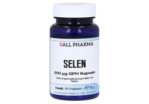 SELEN 200 µg GPH Kapseln – PZN 01512357 (PZN 01512357)