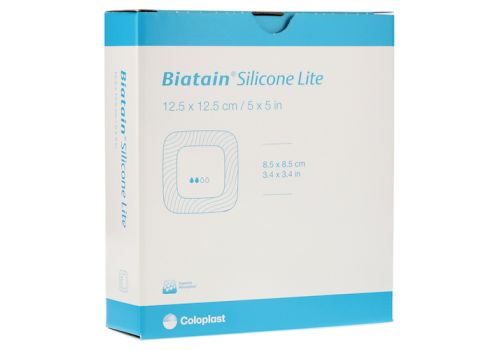 BIATAIN Silicone Lite Schaumverband 12,5x12,5 cm – PZN 03880705 (PZN 03880705)