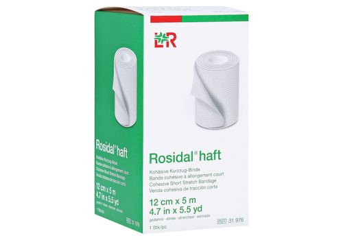 ROSIDAL haft Kompressionsbinde 12 cmx5 m – PZN 10111491 (PZN 10111491)