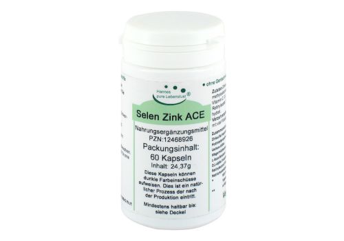 SELEN ZINK ACE Kapseln – PZN 12468926 (PZN 12468926)