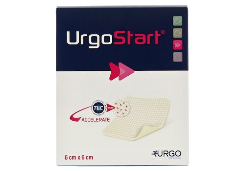 URGOSTART 6x6 cm Schaumstoffwundverband – PZN 07750247 (PZN 07750247)