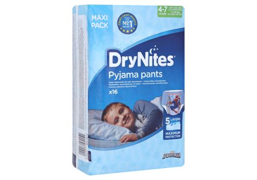 HUGGIES DryNites f.Jungen 4-7 Jahre – PZN 01333873 (PZN 01333873)