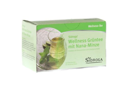 SIDROGA Wellness Grüntee m. Nana-Minze Filterb. – PZN 09928583 (PZN 09928583)