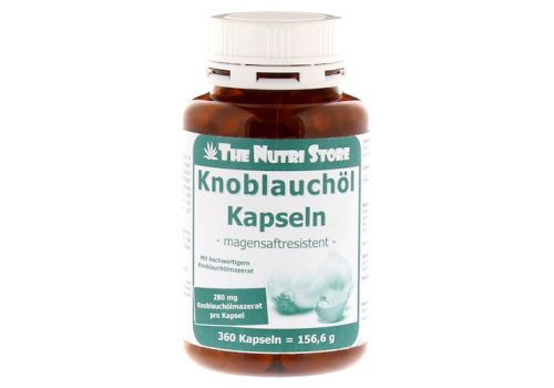 KNOBLAUCHÖL 280 mg magensaftresistent Kapseln – PZN 09748390 (PZN 09748390)