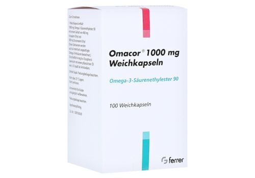 OMACOR 1.000 mg Weichkapseln – PZN 14140093 (PZN 14140093)