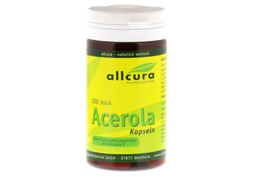 ACEROLA KAPSELN – PZN 00254640 (PZN 00254640)