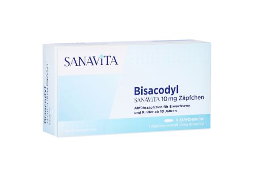 Bisacodyl Sanavita 10mg – PZN 15194292 (PZN 15194292)