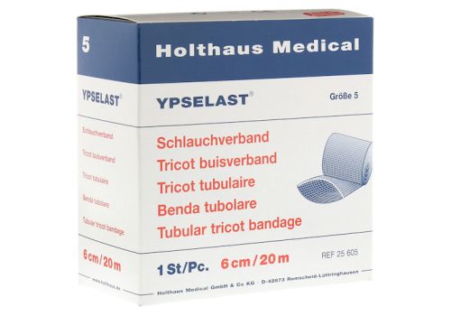 SCHLAUCHVERBAND Ypselast Gr.5 20 m weiß – PZN 04473818 (PZN 04473818)