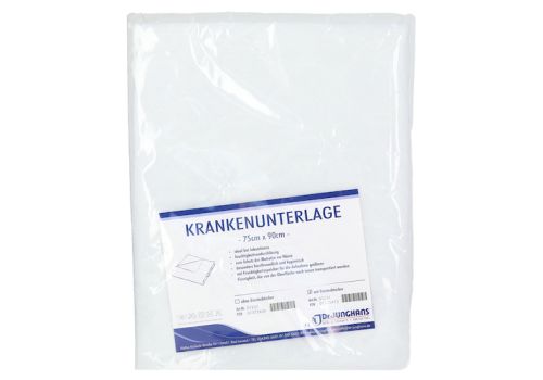 KRANKENUNTERLAGE 75x90 cm waschbar Stecklaken – PZN 01372413 (PZN 01372413)