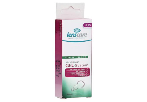 LENSCARE GEL-System Monatslinse -3,75 dpt – PZN 09442952 (PZN 09442952)