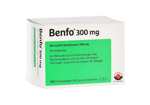 BENFO 300 mg Filmtabletten – PZN 11721866 (PZN 11721866)