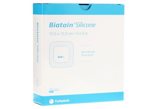 BIATAIN Silicone Schaumverband 12,5x12,5 cm – PZN 03879702 (PZN 03879702)