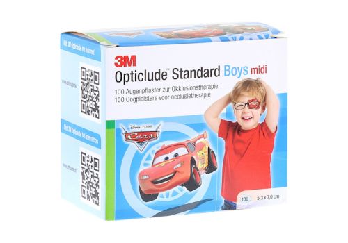 Opticlude 3M Standard Disney Pflaster Boys midi – PZN 07588321 (PZN 07588321)