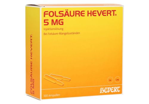 Folsäure Hevert 5mg – PZN 04375458 (PZN 04375458)