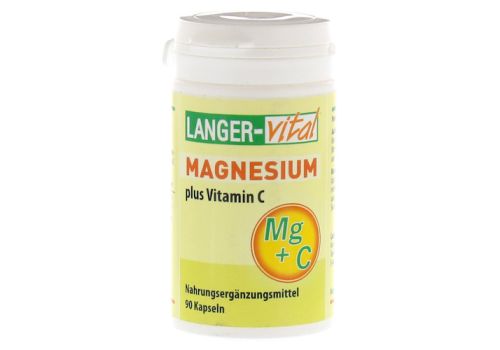 MAGNESIUM+VITAMIN C 180 mg/Tag Kapseln – PZN 06861708 (PZN 06861708)