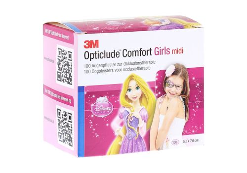 Opticlude 3M Comfort Disney Pflaster Girls midi – PZN 03338840 (PZN 03338840)