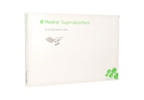 MEXTRA Superabsorbent Verband 22,5x32,5 cm – PZN 12513176 (PZN 12513176)