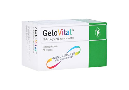 GELOVITAL Nahrungsergänzungsmittel Lebertran Kaps. – PZN 10320823 (PZN 10320823)